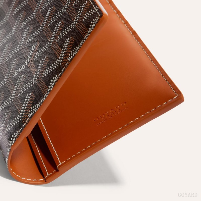 Goyard SAINT-ROCH WALLET Lommebok Svarte Brune | GY-ZQT6145