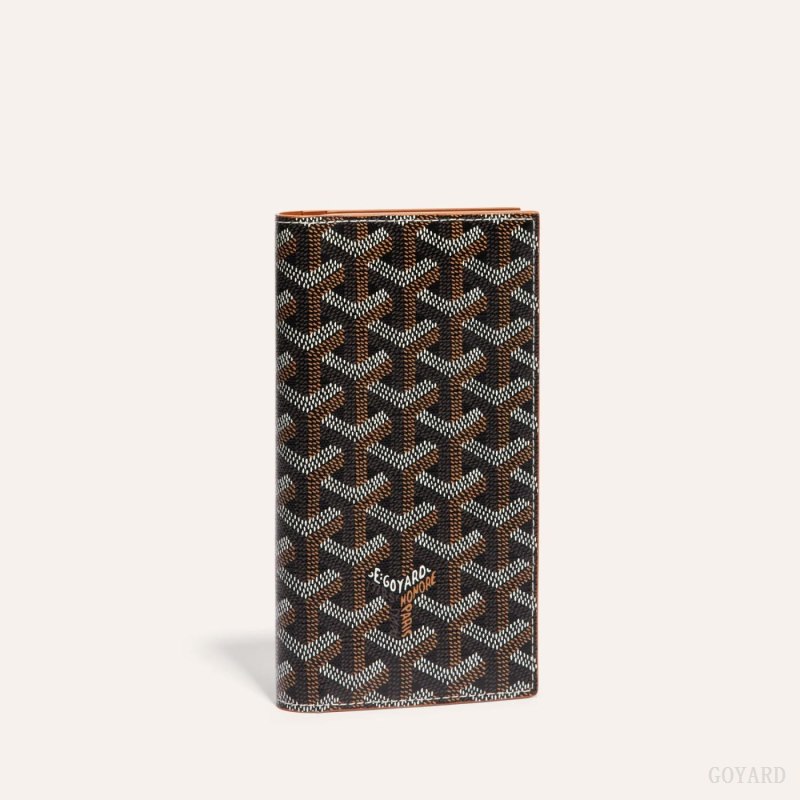 Goyard SAINT-ROCH WALLET Lommebok Svarte Brune | GY-ZQT6145