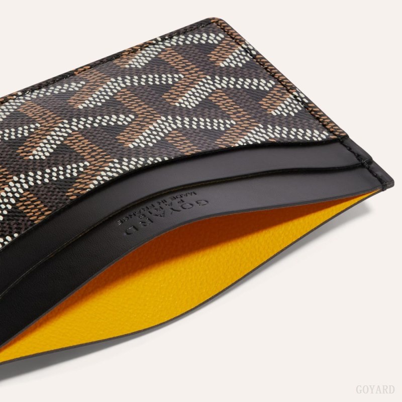 Goyard SAINT-SULPICE CARD WALLET Kortholder Svarte | GY-BEB2464