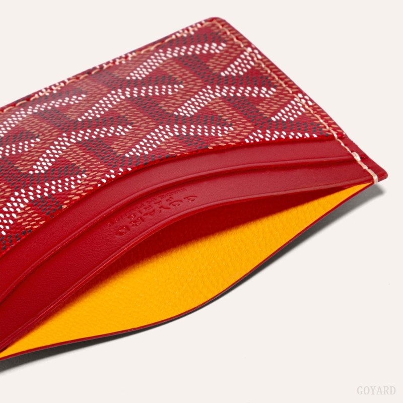 Goyard SAINT-SULPICE CARD WALLET Kortholder Rød | GY-RNZ9730