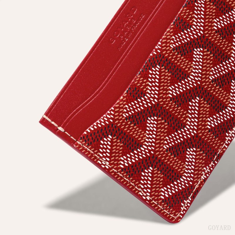 Goyard SAINT-SULPICE CARD WALLET Kortholder Rød | GY-RNZ9730