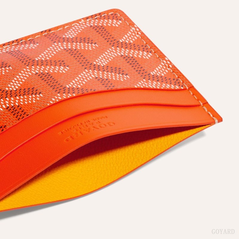 Goyard SAINT-SULPICE CARD WALLET Kortholder Oransje | GY-RSG5224