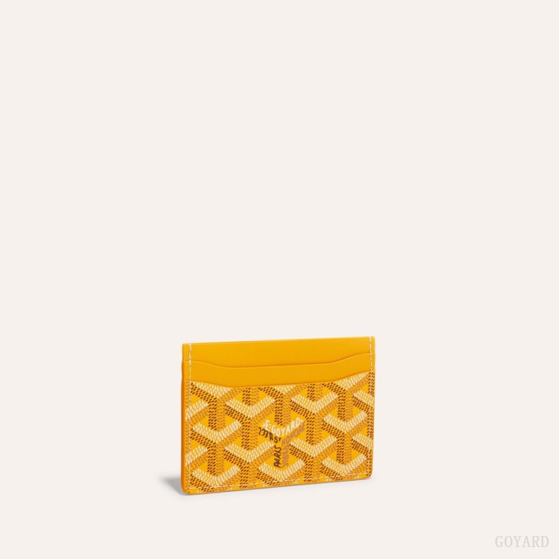 Goyard SAINT-SULPICE CARD WALLET Kortholder Gul | GY-XHF6314