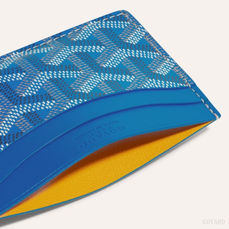 Goyard SAINT-SULPICE CARD WALLET Kortholder Blå | GY-GGA2872