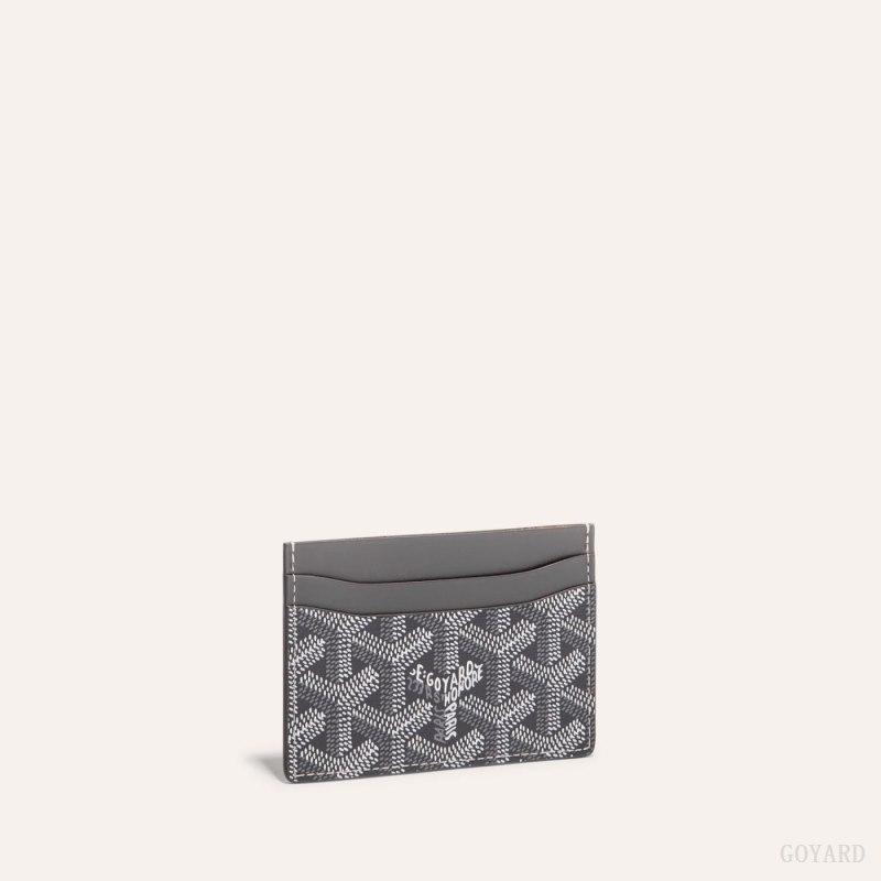 Goyard SAINT-SULPICE CARD WALLET Kortholder Grå | GY-XAD4812