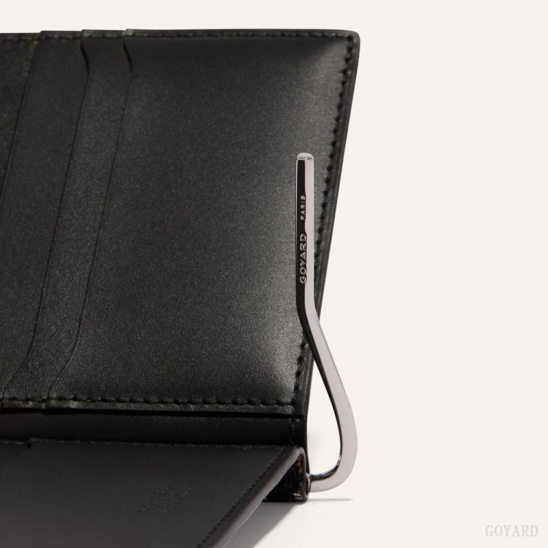Goyard SAINT-THOMAS BILL FOLD Kortholder Svarte | GY-KOL9657