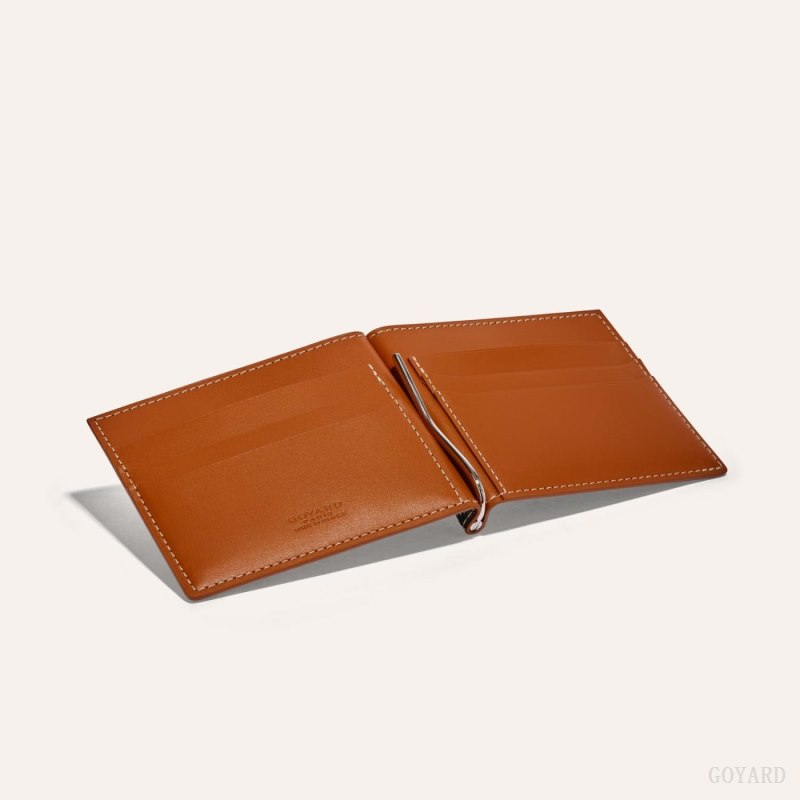Goyard SAINT-THOMAS BILL FOLD Kortholder Svarte Brune | GY-NRG2426
