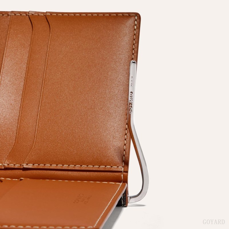 Goyard SAINT-THOMAS BILL FOLD Kortholder Svarte Brune | GY-NRG2426