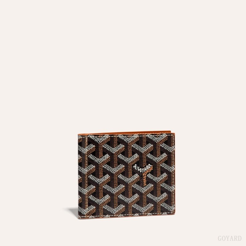 Goyard SAINT-THOMAS BILL FOLD Kortholder Svarte Brune | GY-NRG2426