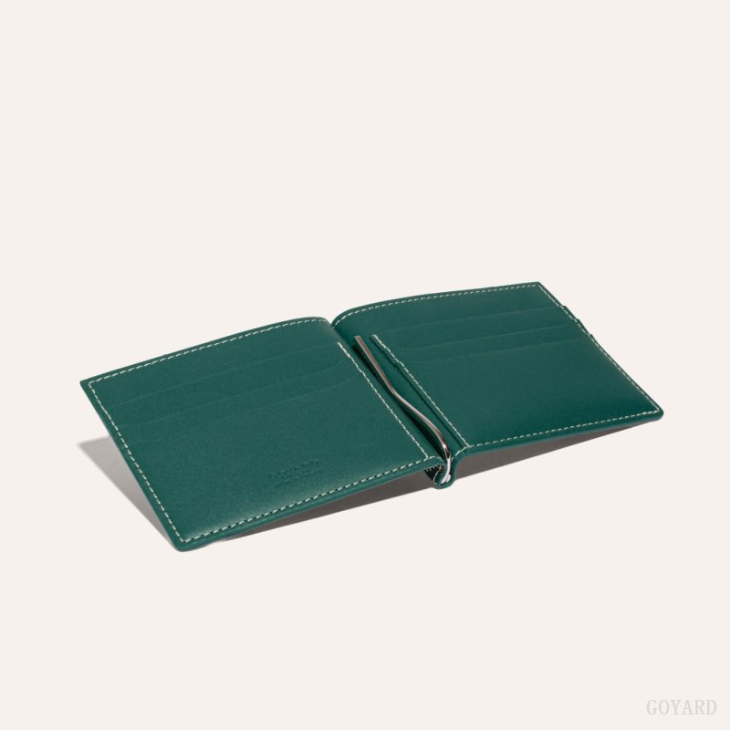 Goyard SAINT-THOMAS BILL FOLD Kortholder Grønn | GY-III9397