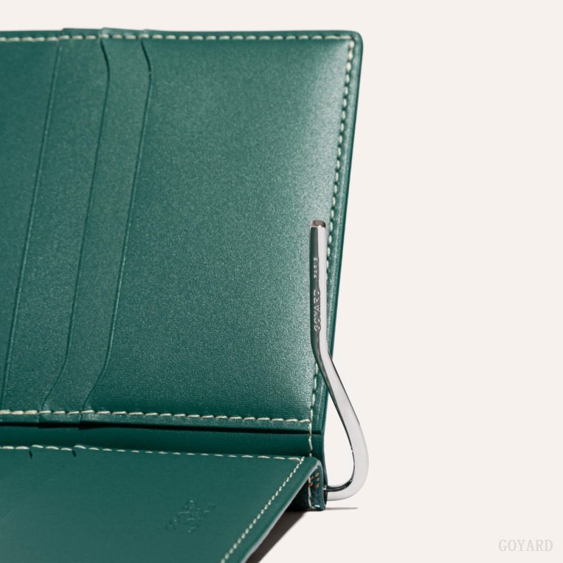 Goyard SAINT-THOMAS BILL FOLD Kortholder Grønn | GY-III9397