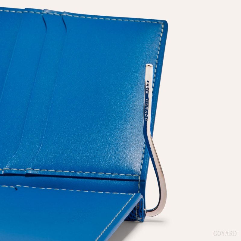 Goyard SAINT-THOMAS BILL FOLD Kortholder Blå | GY-JWV2134