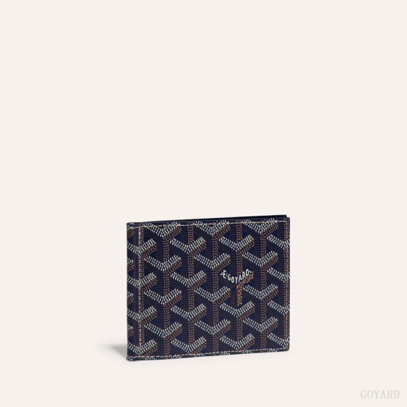Goyard SAINT-THOMAS BILL FOLD Kortholder Marineblå Blå | GY-SIL2620