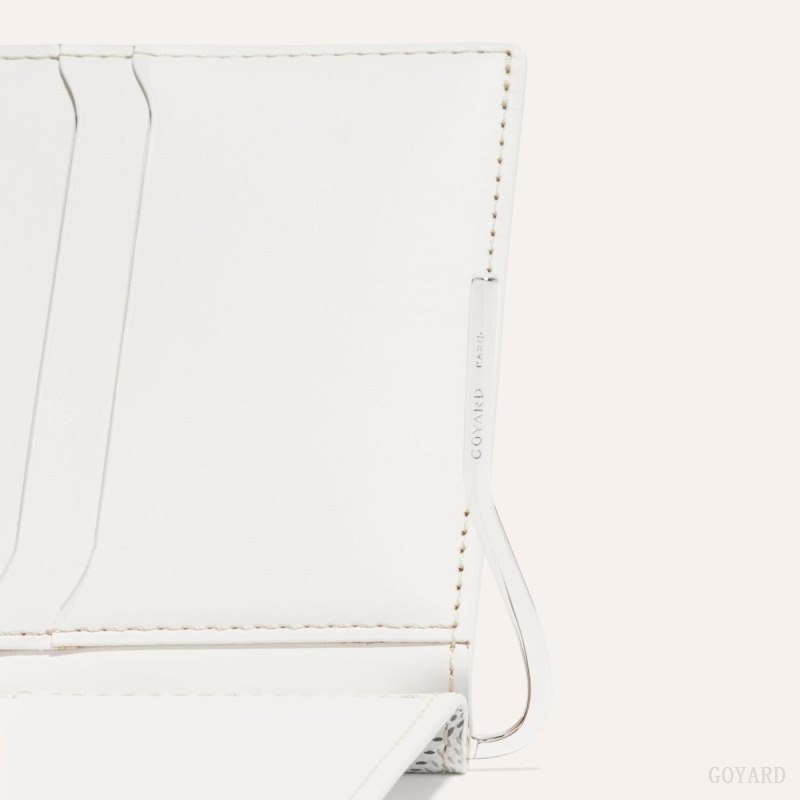 Goyard SAINT-THOMAS BILL FOLD Kortholder Hvite | GY-TPG3101