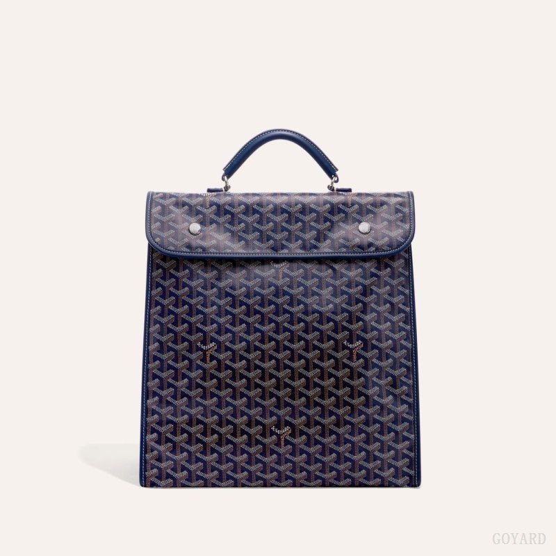 Goyard SAINT LEGER BACKPACK Vesker Marineblå Blå | GY-UXJ9113