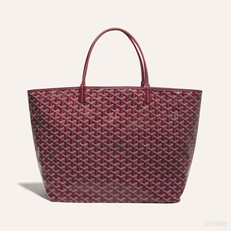 Goyard SAINT LOUIS GM BAG Tote Veske Burgunder | GY-NZD0041