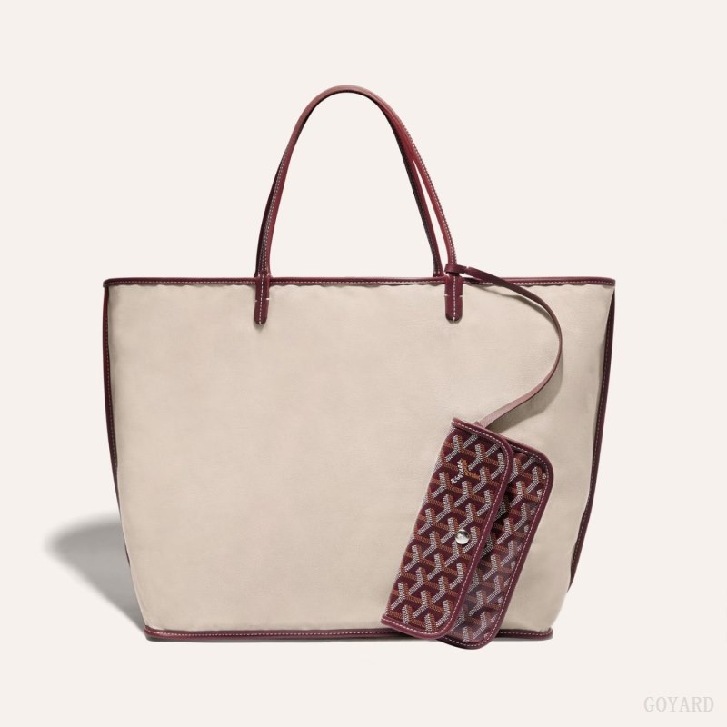 Goyard SAINT LOUIS GM BAG Tote Veske Burgunder | GY-NZD0041