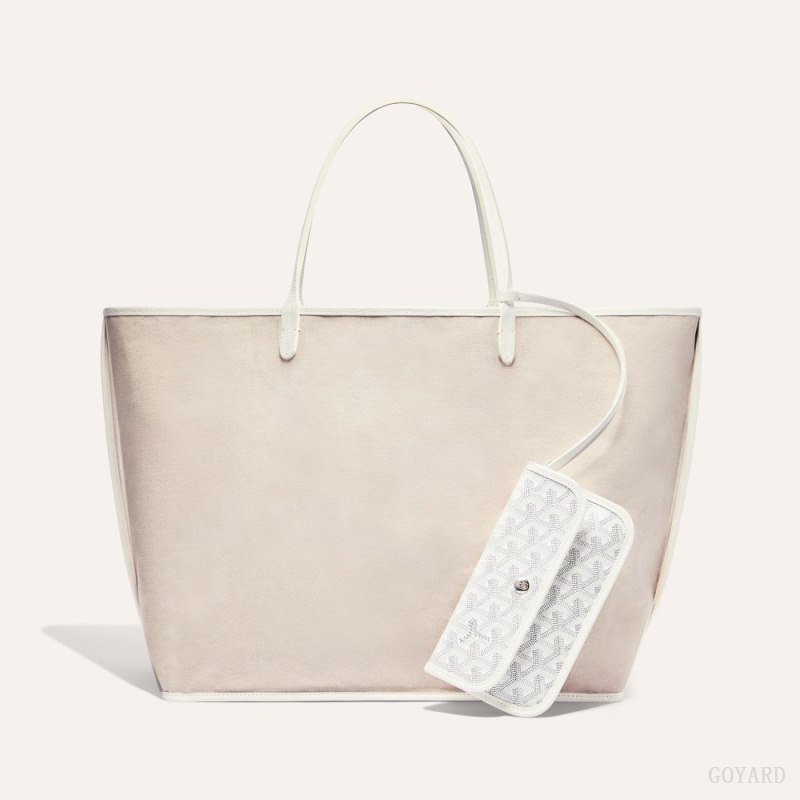 Goyard SAINT LOUIS GM BAG Tote Veske Hvite | GY-NDT5413