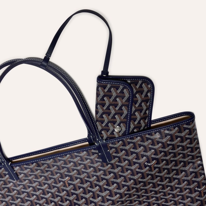 Goyard SAINT LOUIS GM BAG Tote Veske Marineblå Blå | GY-LHO4067