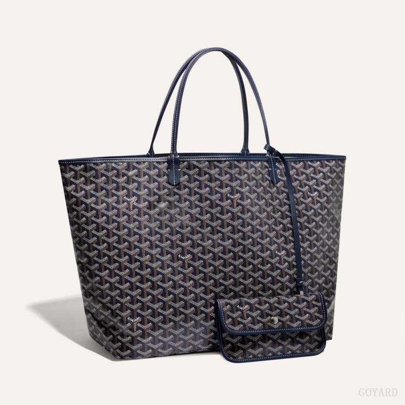 Goyard SAINT LOUIS GM BAG Tote Veske Marineblå Blå | GY-LHO4067