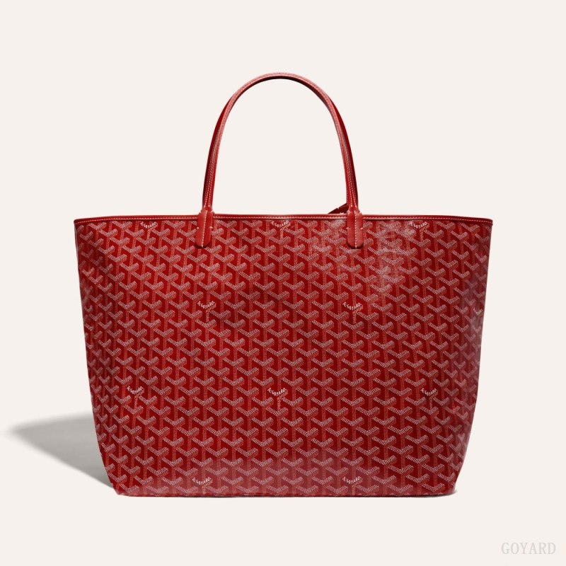 Goyard SAINT LOUIS GM BAG Tote Veske Rød | GY-MLW2251