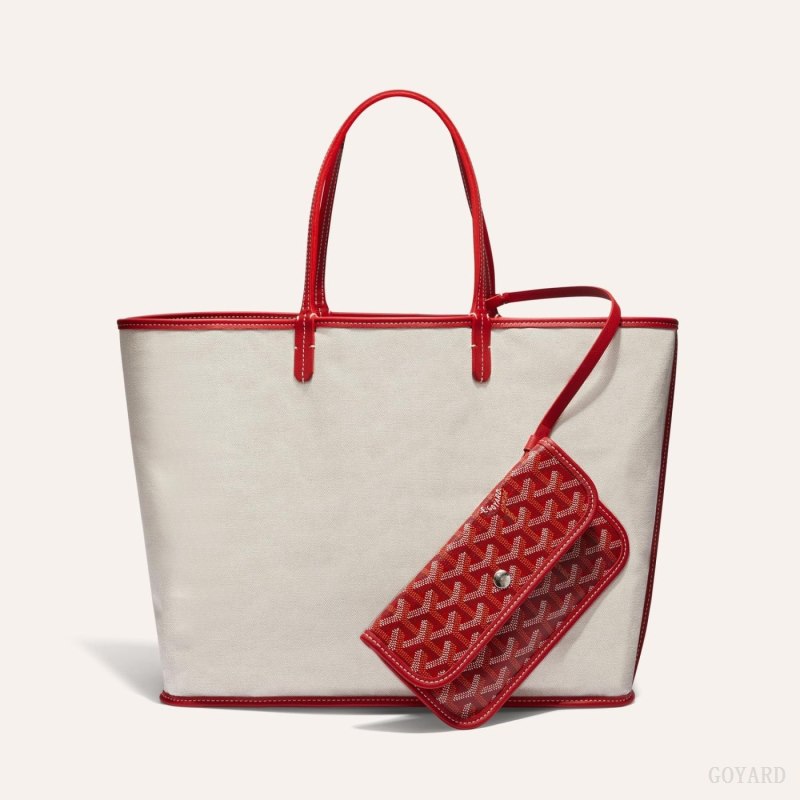Goyard SAINT LOUIS GM BAG Tote Veske Rød | GY-MLW2251