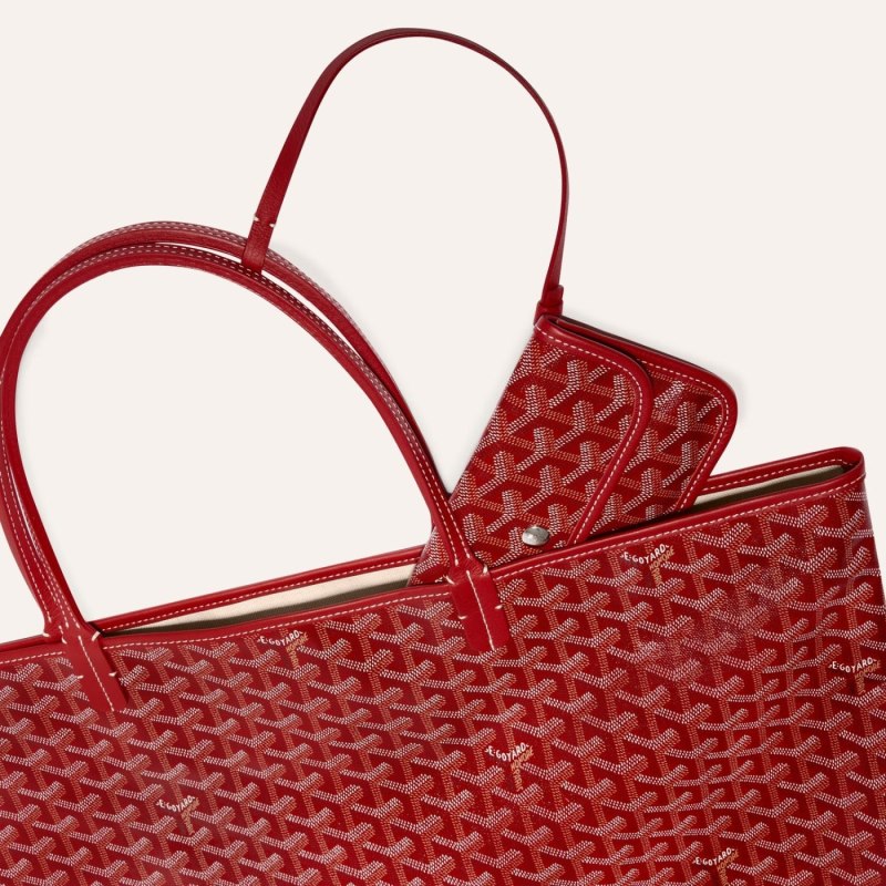 Goyard SAINT LOUIS GM BAG Tote Veske Rød | GY-MLW2251