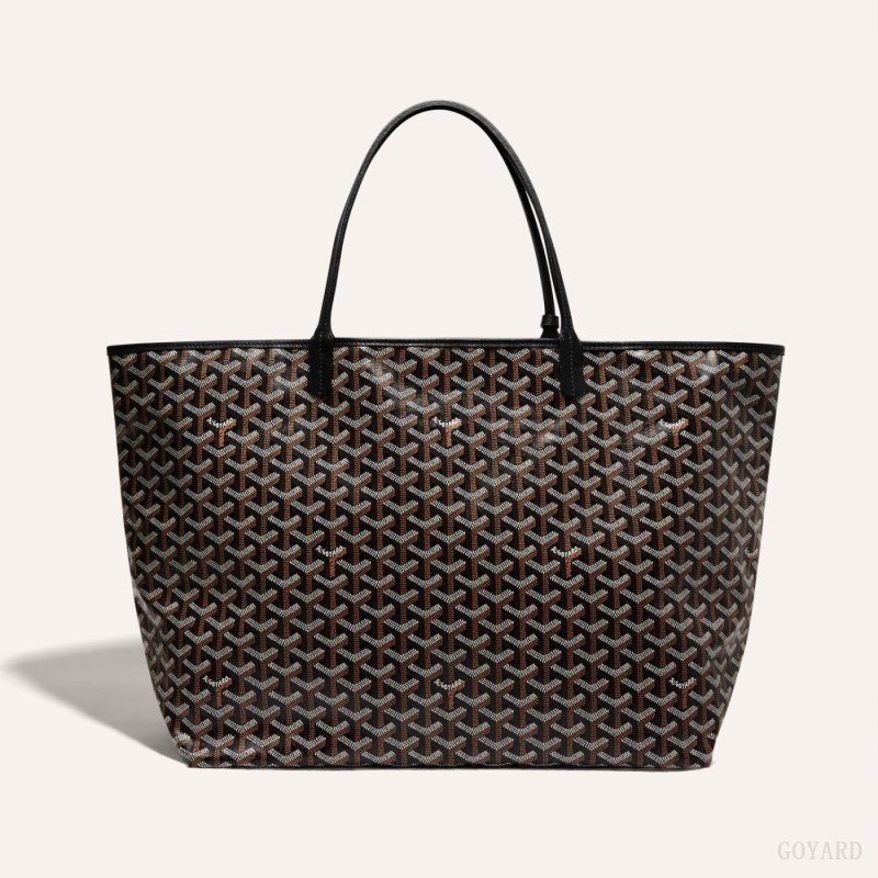 Goyard SAINT LOUIS GM BAG Tote Veske Svarte | GY-PMG8084
