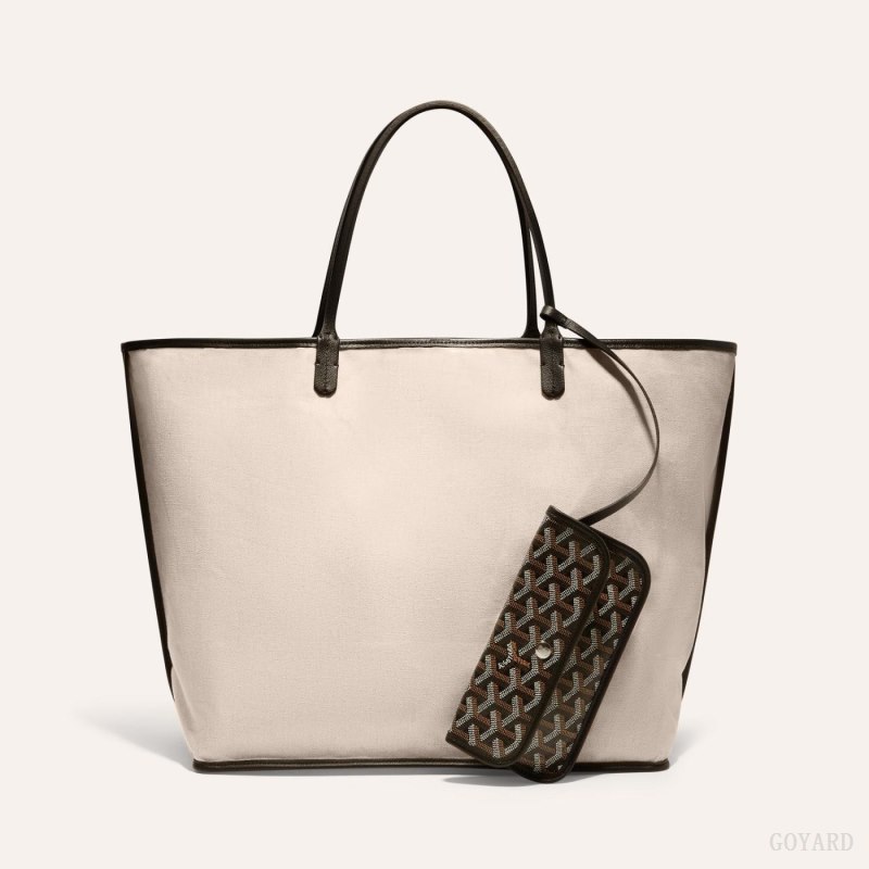 Goyard SAINT LOUIS GM BAG Tote Veske Svarte | GY-PMG8084