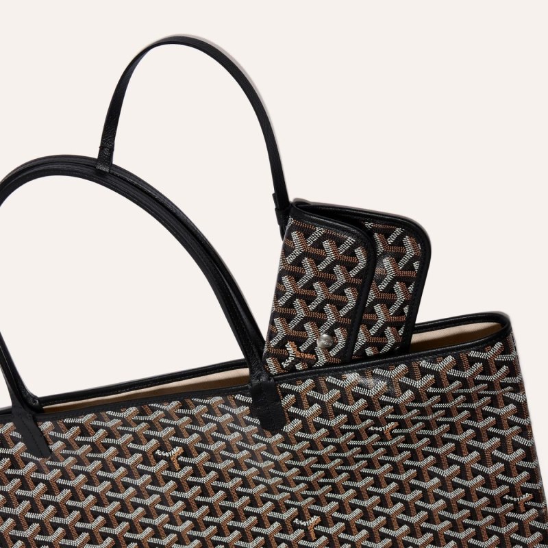 Goyard SAINT LOUIS GM BAG Tote Veske Svarte | GY-PMG8084