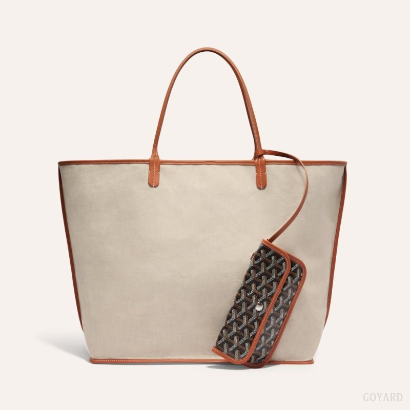 Goyard SAINT LOUIS GM BAG Tote Veske Svarte Brune | GY-PLH4777