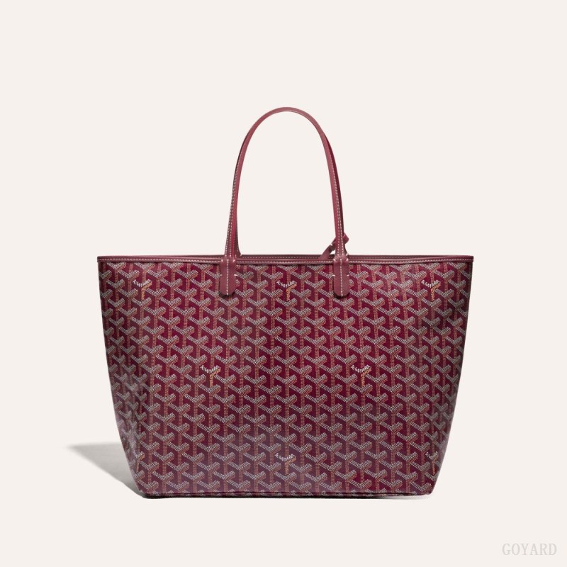 Goyard SAINT LOUIS PM BAG Tote Veske Burgunder | GY-TJD9499