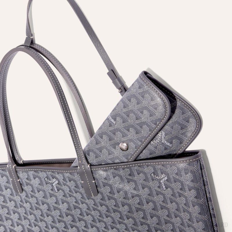 Goyard SAINT LOUIS PM BAG Tote Veske Grå | GY-ING6852