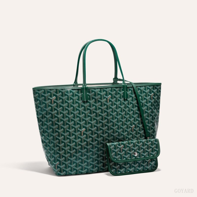 Goyard SAINT LOUIS PM BAG Tote Veske Grønn | GY-VJO5060