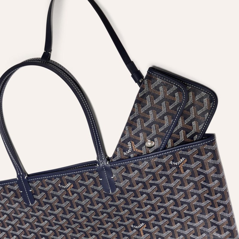 Goyard SAINT LOUIS PM BAG Tote Veske Marineblå Blå | GY-UFV1582