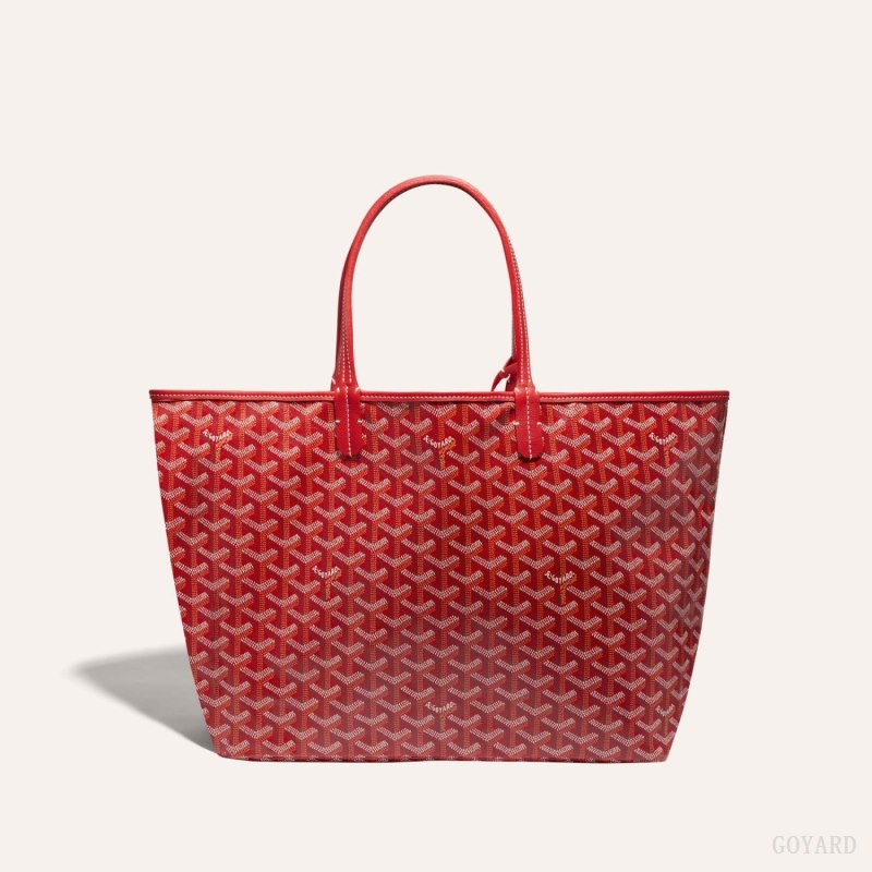 Goyard SAINT LOUIS PM BAG Tote Veske Rød | GY-DPE2364