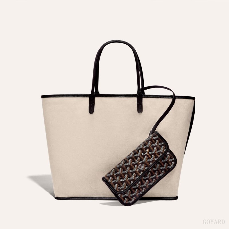 Goyard SAINT LOUIS PM BAG Tote Veske Svarte | GY-OPW7139