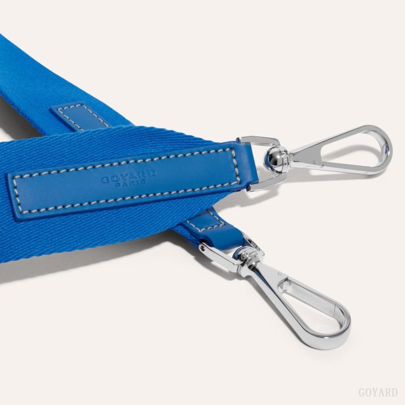 Goyard SANGLE MM STRAP Veskestropp Blå | GY-QCY9566