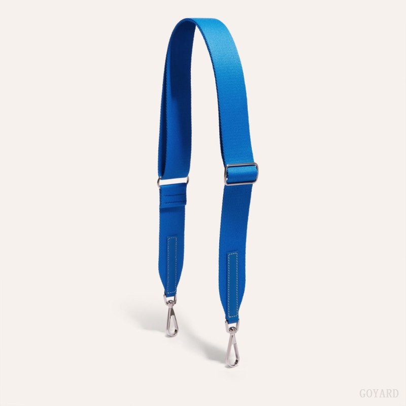 Goyard SANGLE MM STRAP Veskestropp Blå | GY-QCY9566