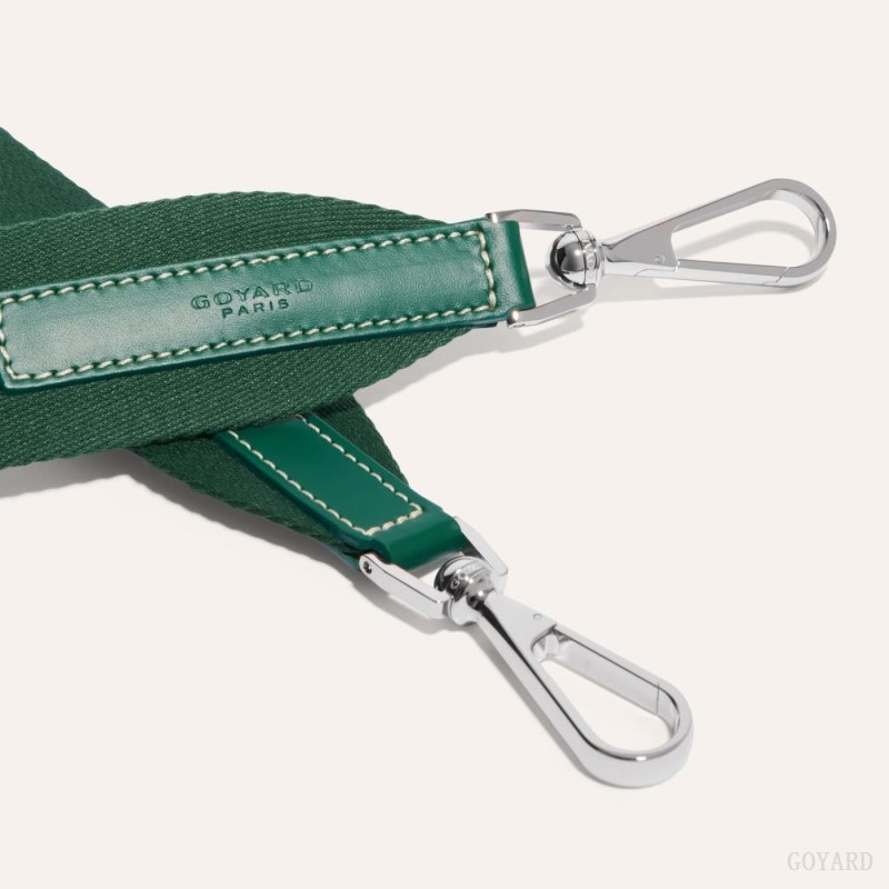 Goyard SANGLE MM STRAP Veskestropp Grønn | GY-MDH2567