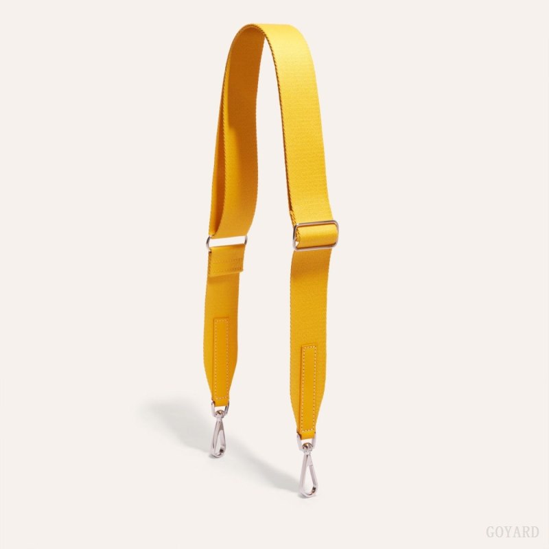 Goyard SANGLE MM STRAP Veskestropp Gul | GY-LNK8015