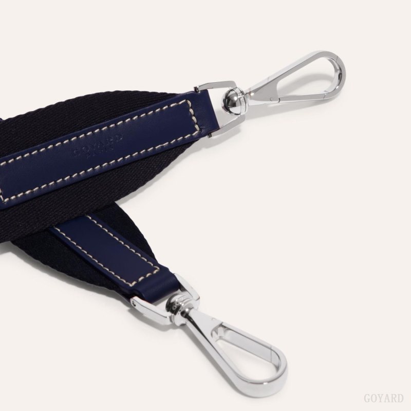 Goyard SANGLE MM STRAP Veskestropp Marineblå Blå | GY-IEF5822