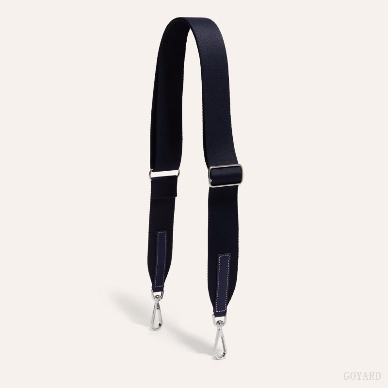 Goyard SANGLE MM STRAP Veskestropp Marineblå Blå | GY-IEF5822