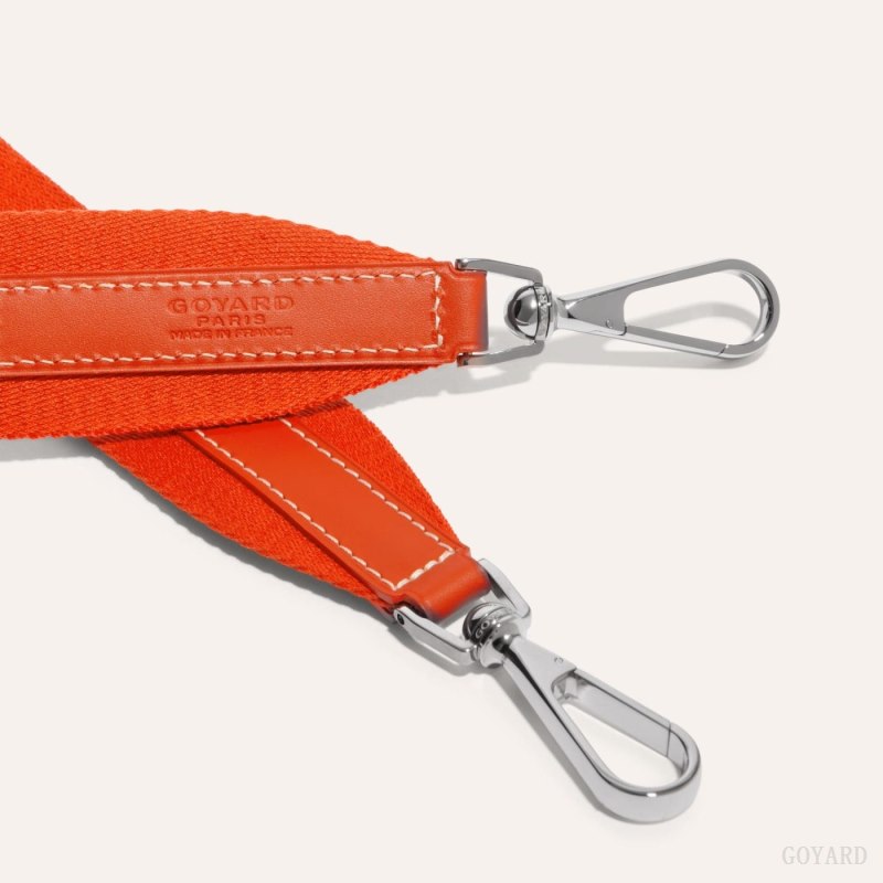 Goyard SANGLE MM STRAP Veskestropp Oransje | GY-YUU7036