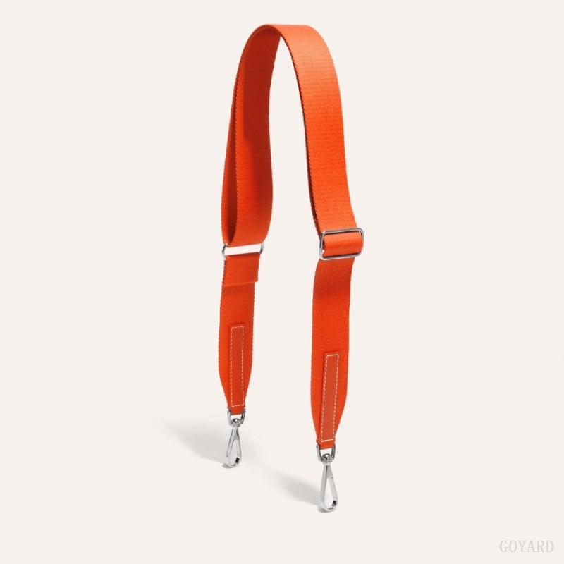 Goyard SANGLE MM STRAP Veskestropp Oransje | GY-YUU7036