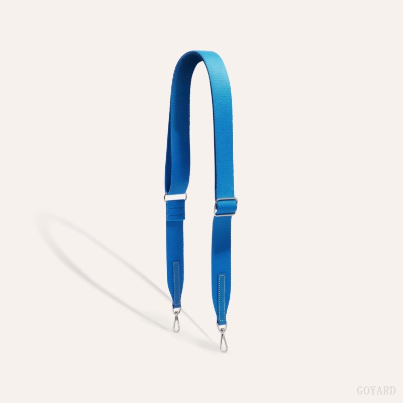 Goyard SANGLE PM STRAP Veskestropp Blå | GY-EXG5695