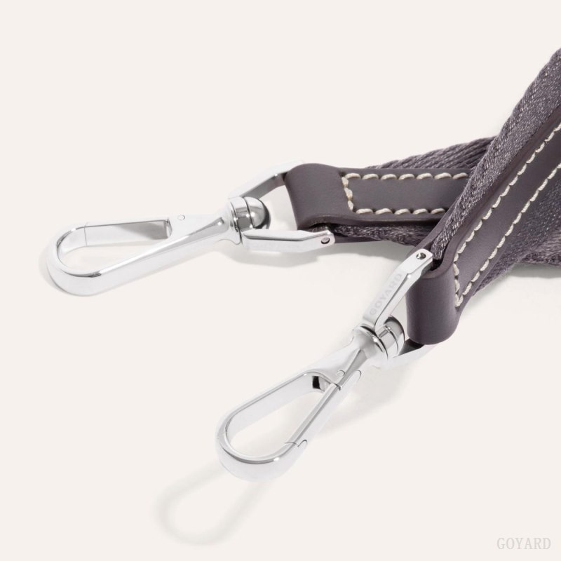 Goyard SANGLE PM STRAP Veskestropp Grå | GY-XDJ2918