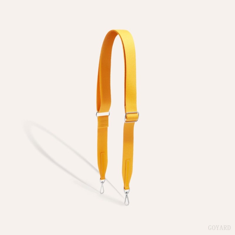 Goyard SANGLE PM STRAP Veskestropp Gul | GY-PQW9913