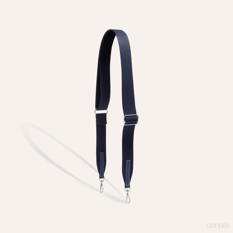 Goyard SANGLE PM STRAP Veskestropp Marineblå Blå | GY-XON5861
