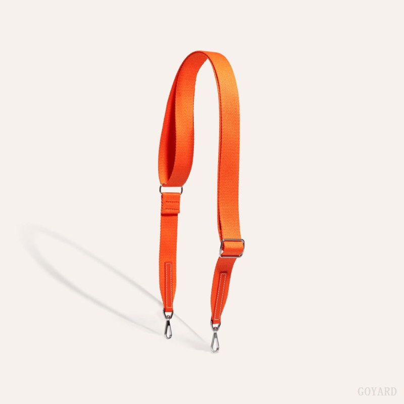 Goyard SANGLE PM STRAP Veskestropp Oransje | GY-EEI2672